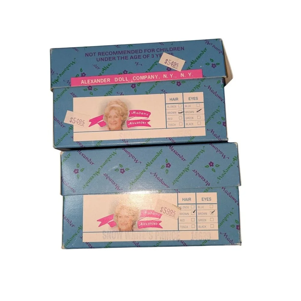 Madame Alexander Dolls Set Marleys Ghost #18004 & Ghost of Christmas Past #18002 - Picture 15 of 16